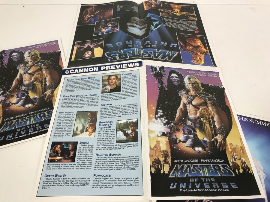 JUST ADDED - Masters Of The Universe Promotional Movie Posters [Photo 7]