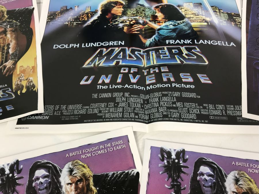 JUST ADDED - Masters Of The Universe Promotional Movie Posters [Photo 3]