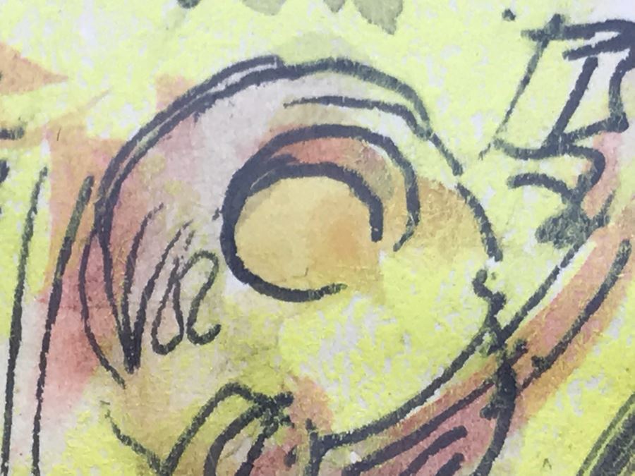 JUST ADDED - Original Science Fiction Artwork Of Kelly Freas From Comic Con International Art Show (Starting Bid Was $1,000 At Comic Con Art Show) 16' X 20' [Photo 19]