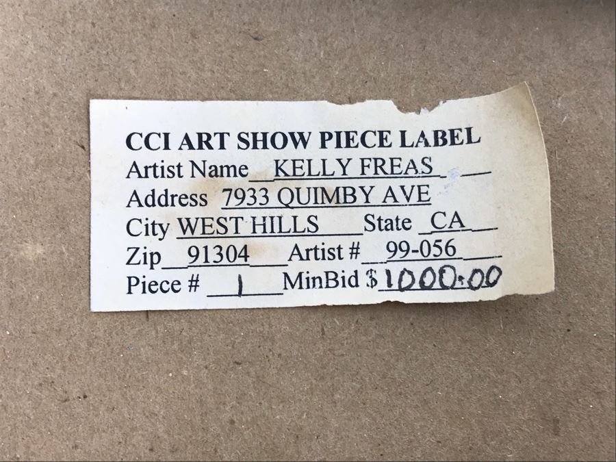 JUST ADDED - Original Science Fiction Artwork Of Kelly Freas From Comic Con International Art Show (Starting Bid Was $1,000 At Comic Con Art Show) 16' X 20' [Photo 2]