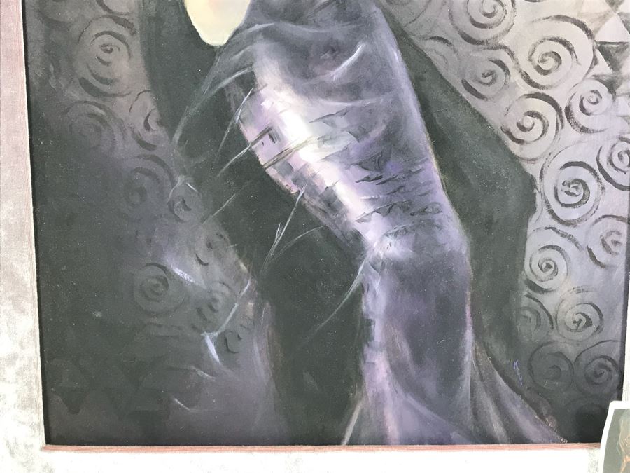 JUST ADDED - Original Fantasy Vampire Artwork By Kiara Leistikow 19' X 27' [Photo 7]