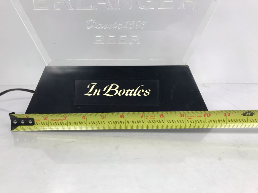 Erlanger Beer Light Up Bar Sign 12'W X 12'H [Photo 7]