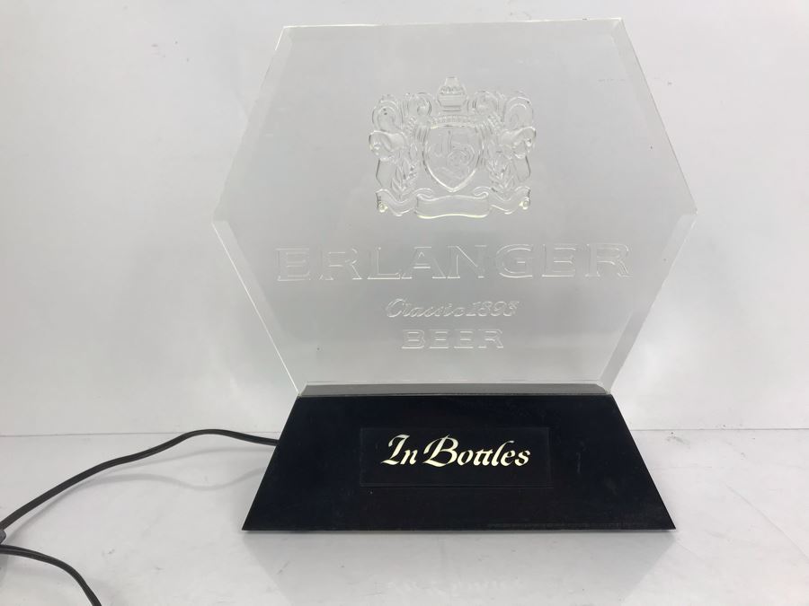 Erlanger Beer Light Up Bar Sign 12'W X 12'H [Photo 2]