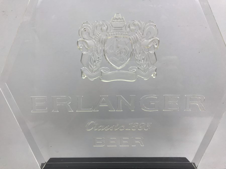 Erlanger Beer Light Up Bar Sign 12'W X 12'H [Photo 3]