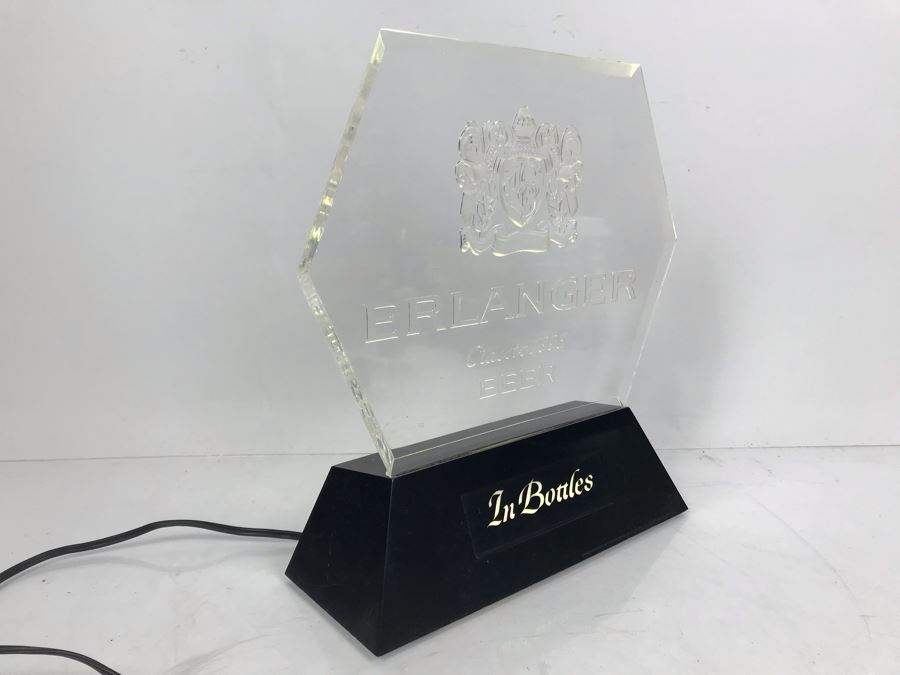 Erlanger Beer Light Up Bar Sign 12'W X 12'H [Photo 5]