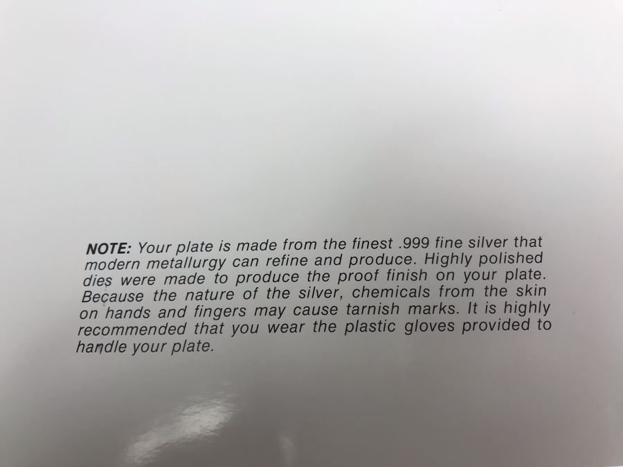 Fine .999 Silver Vintage First Edition A Tribute To Picasso Embossed Sculpture Plate Limited Edition Hamilton Mint 8'D 291.7g [Photo 6]
