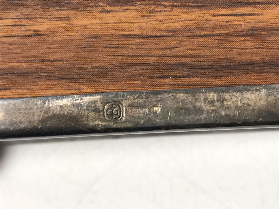 Collection Of (3) Boxes Mother Of Pearl Inlay, Metal And Lacquer Trinket Boxes [Photo 10]