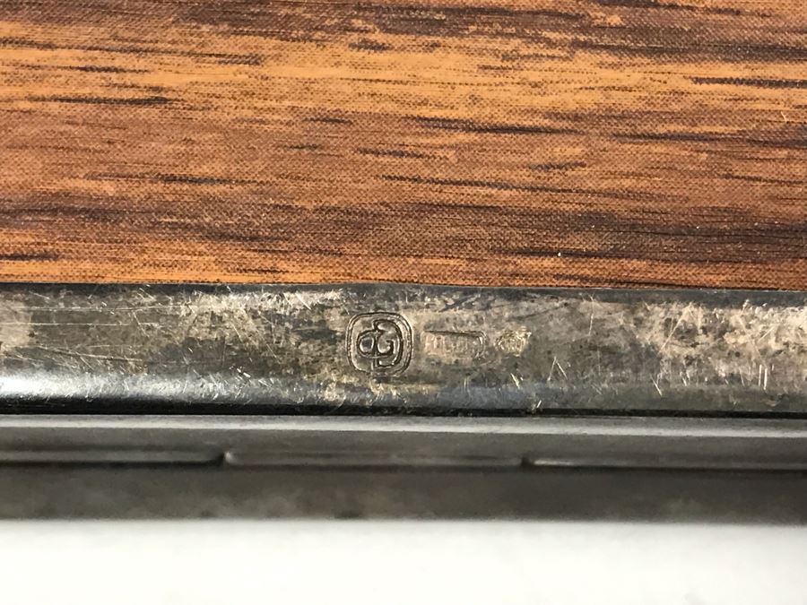 Collection Of (3) Boxes Mother Of Pearl Inlay, Metal And Lacquer Trinket Boxes [Photo 8]