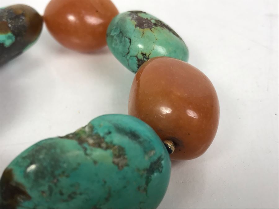 Vintage Trinket Box And Turquoise Bracelet [Photo 6]