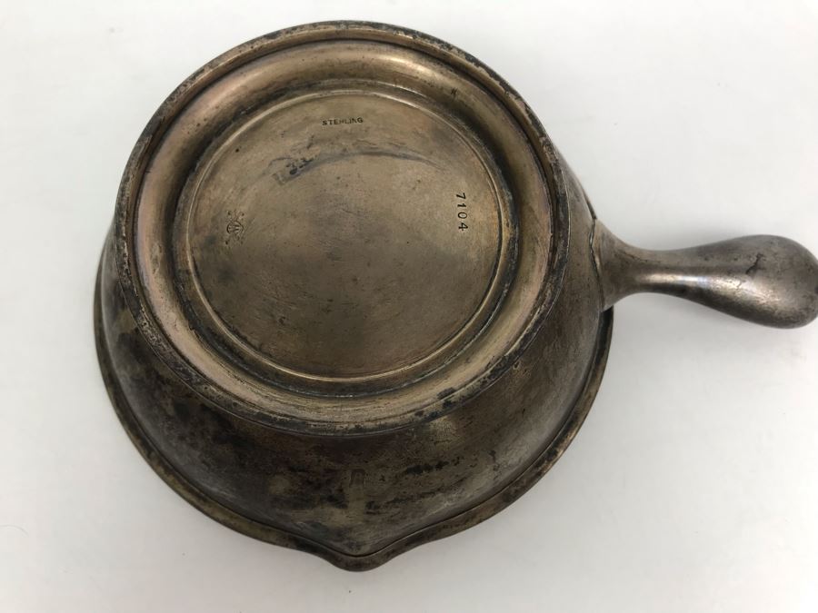 Vintage Sterling Silver Handled Pan 135.8g [Photo 5]