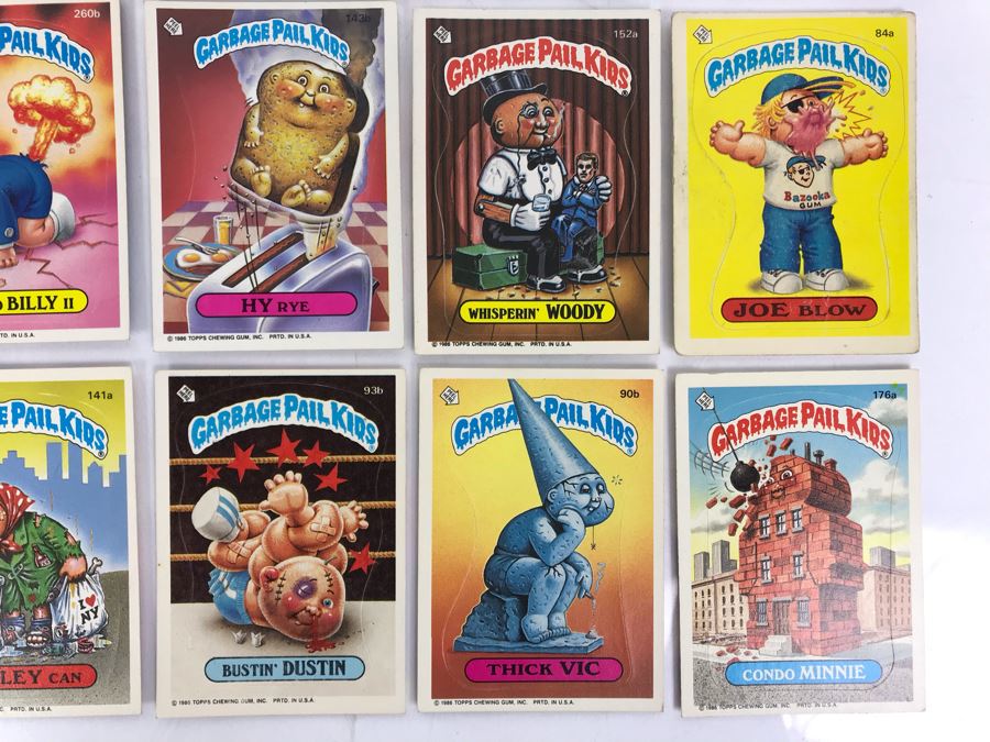 (32) Vintage 1985, 1986, 1987 Garbage Pail Kids Stickers