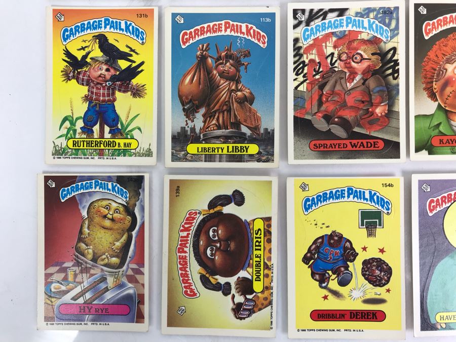 (32) Vintage 1985, 1986, 1987 Garbage Pail Kids Stickers