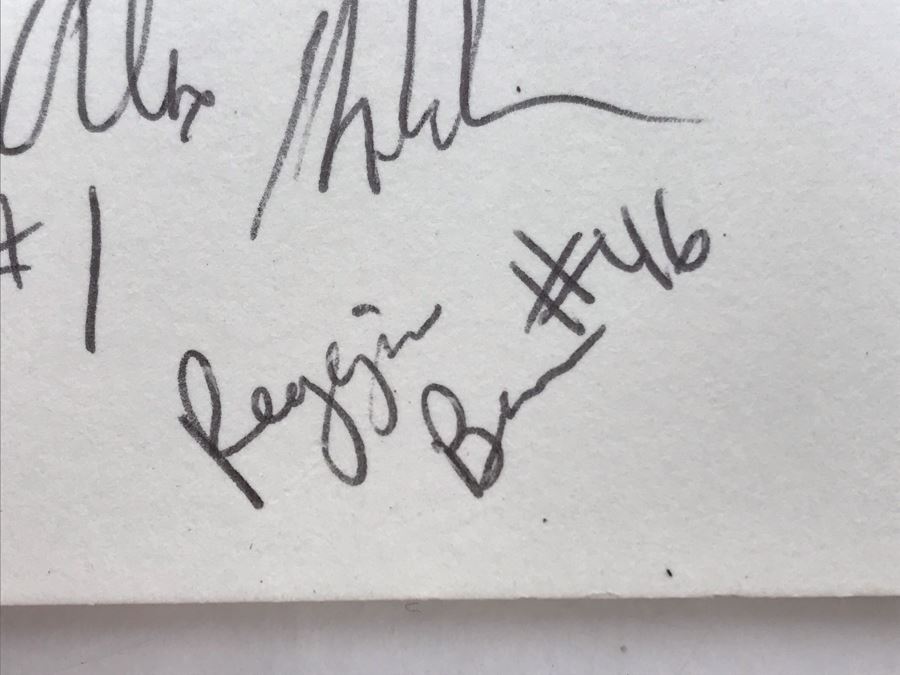 71st Annual East West Shrine Classic Sports Program Hand SIGNED By Over 60 Players Of NCAA College Football Players Including Eddie George - See Photos [Photo 16]