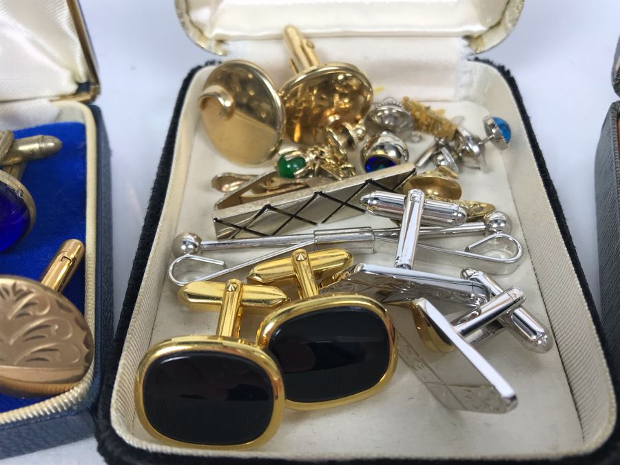 Collection Of Men's Cufflinks And Tie Pins [Photo 6]