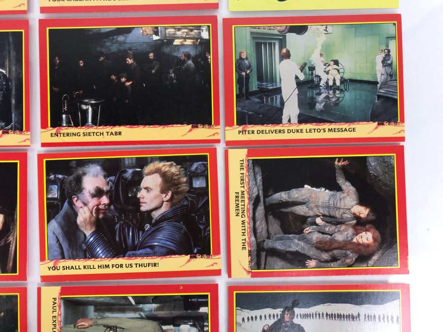 Vintage 1984 DUNE Movie Trading Cards, Vintage ATARI Stickers, Superlover Button And Vintage Jet Age Sewing Needle Book [Photo 9]