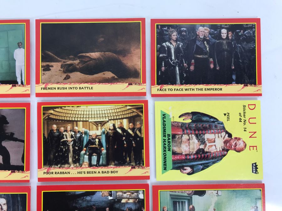 Vintage 1984 DUNE Movie Trading Cards, Vintage ATARI Stickers, Superlover Button And Vintage Jet Age Sewing Needle Book [Photo 6]