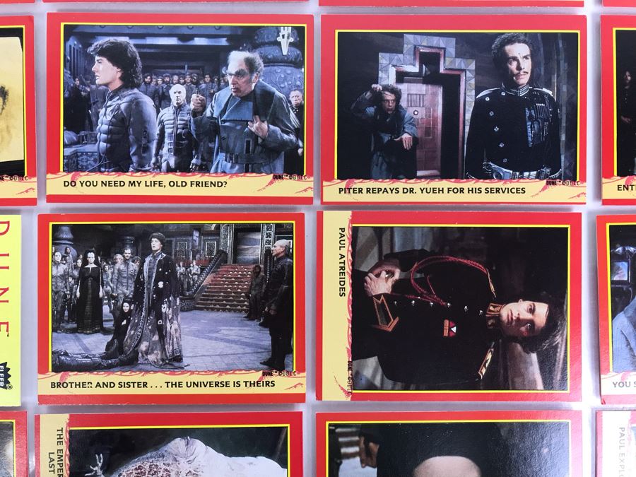 Vintage 1984 DUNE Movie Trading Cards, Vintage ATARI Stickers, Superlover Button And Vintage Jet Age Sewing Needle Book [Photo 8]