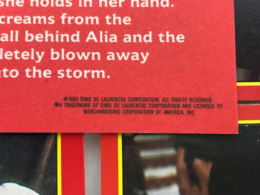 Vintage 1984 DUNE Movie Trading Cards, Vintage ATARI Stickers, Superlover Button And Vintage Jet Age Sewing Needle Book [Photo 13]