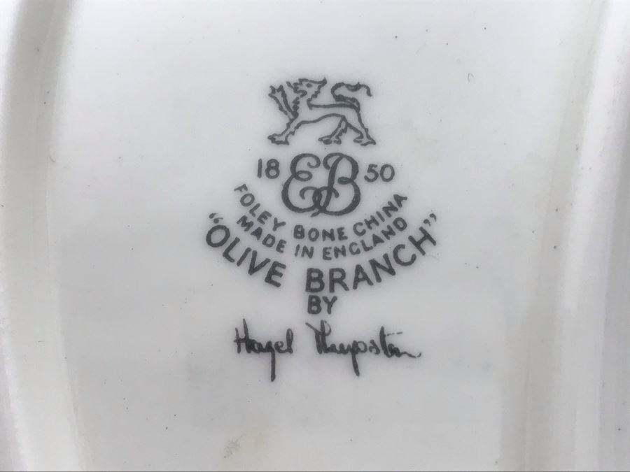 Vintage Clay And Glass Marbles - Come With Glass Jar And Foley Bone China Olive Branch Dish - See Photos For Individual Marble Pics [Photo 23]