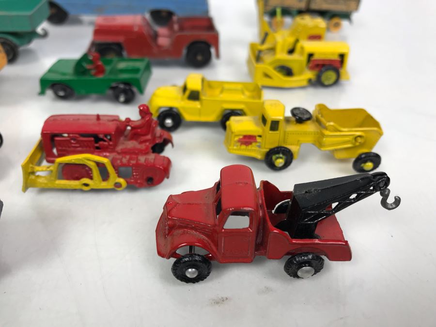 Vintage Metal Toy Cars Vehicles From Tootsie Toys, Lesney Matchbox And Japan [Photo 3]