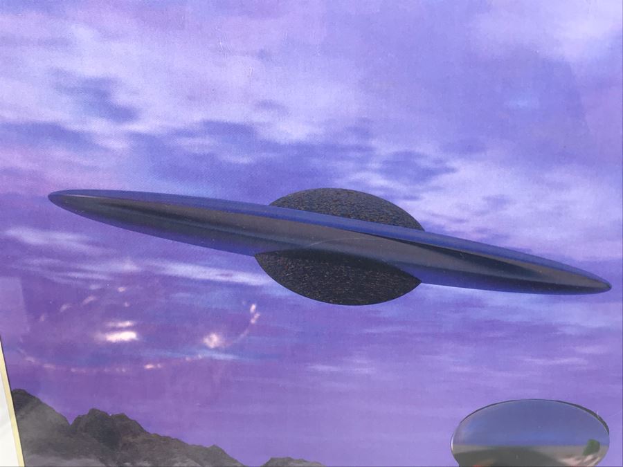 Comic Con Art Show Piece Roswell Titled 'Homeward Bound' Limited Edition 6 Of 10 Hand Signed By Bryan A Jones [Photo 4]