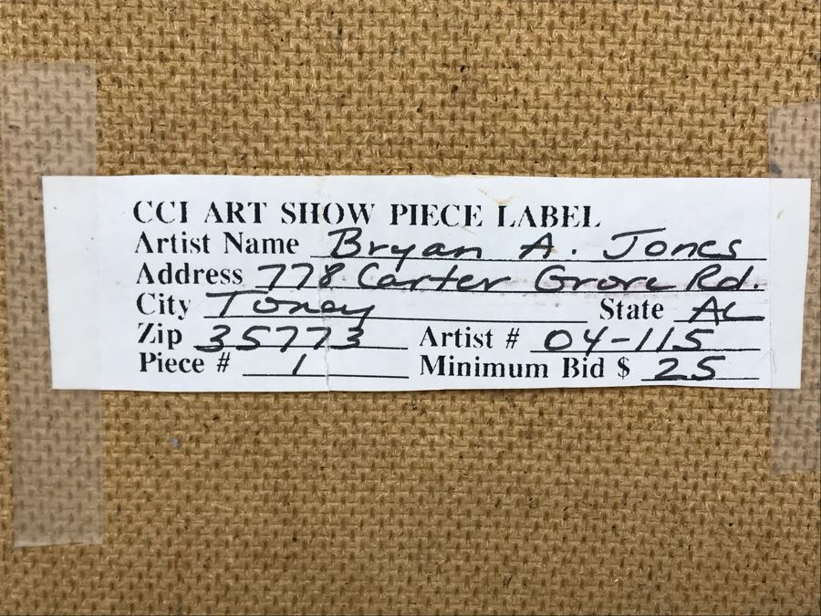 Comic Con Art Show Piece Roswell Titled 'Homeward Bound' Limited Edition 6 Of 10 Hand Signed By Bryan A Jones [Photo 9]