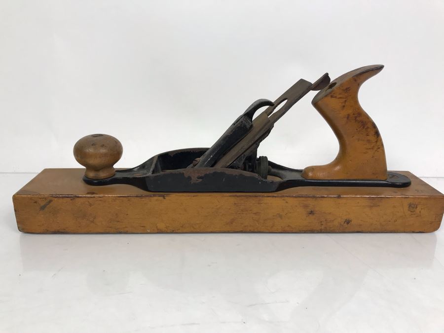 Vintage Wooden Wood Planer Tool [Photo 3]