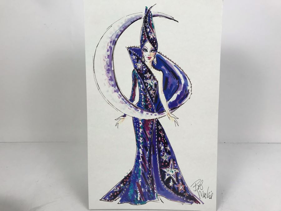 Bob Mackie Mattel Barbie Doll Mood Goddess New In Box 14105 [Photo 6]