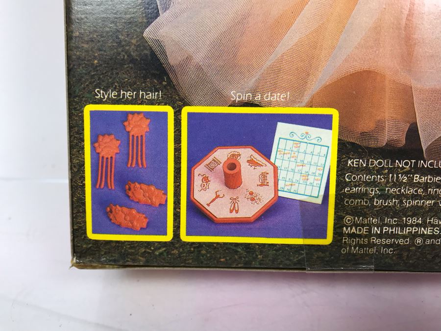 Vintage 1984 Barbie Mattel Peaches 'N Cream New In Box 7926 [Photo 8]