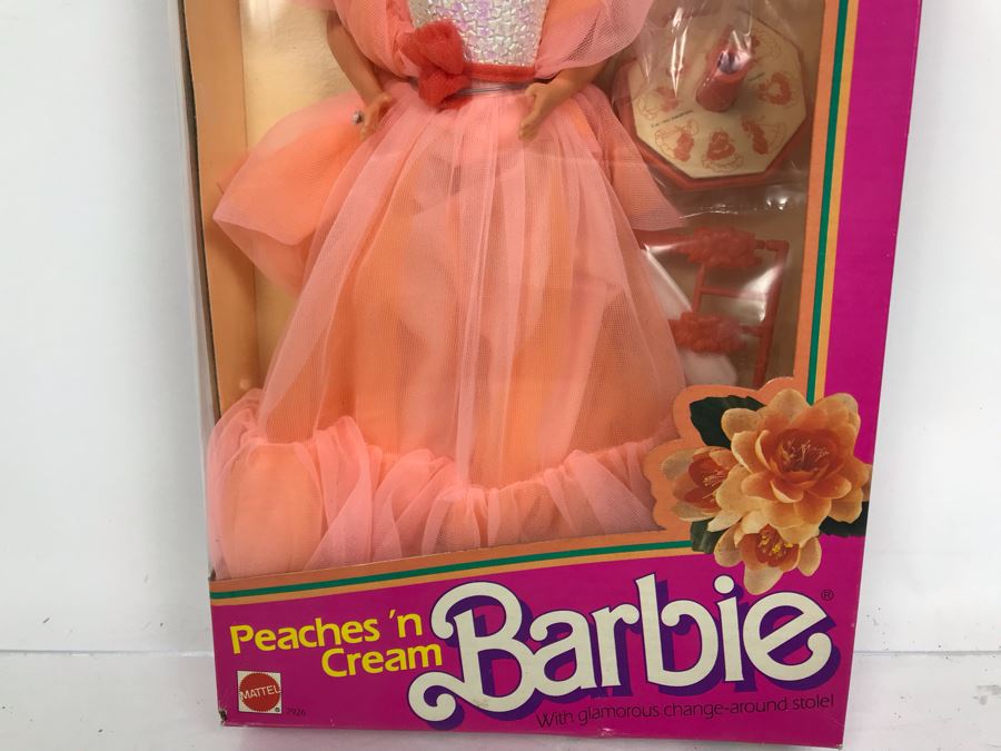 Vintage 1984 Barbie Mattel Peaches 'N Cream New In Box 7926 [Photo 3]