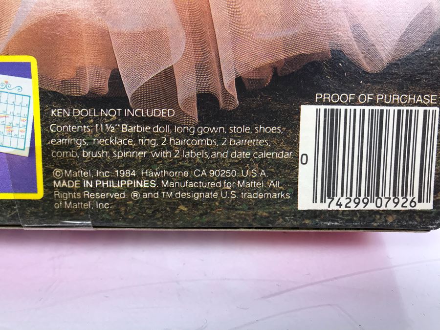 Vintage 1984 Barbie Mattel Peaches 'N Cream New In Box 7926 [Photo 7]