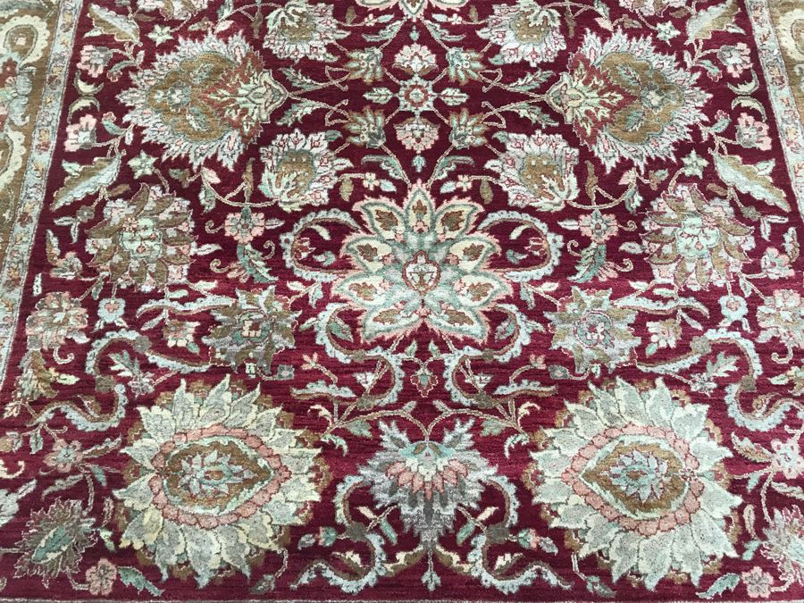 Hand Knotted Wool Persian Area Rug 8' X 10' [Photo 5]