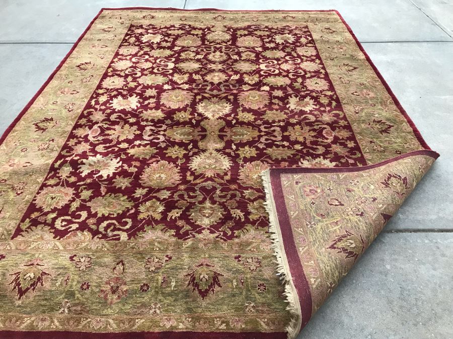 Hand Knotted Wool Persian Area Rug 8' 5' X 11' 7'