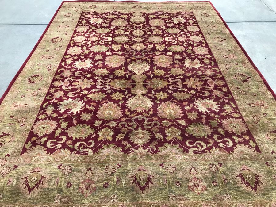 Hand Knotted Wool Persian Area Rug 8' 5' X 11' 7' [Photo 3]
