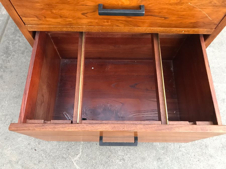 Wooden Filing Cabinet With Dovetail Joints [Photo 7]