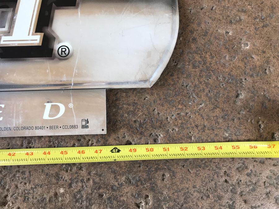 (5) Metal Wall Beer Advertising Signs For Bars Coors Light, Miller Lite, Bud Dry And Rolling Rock [Photo 9]