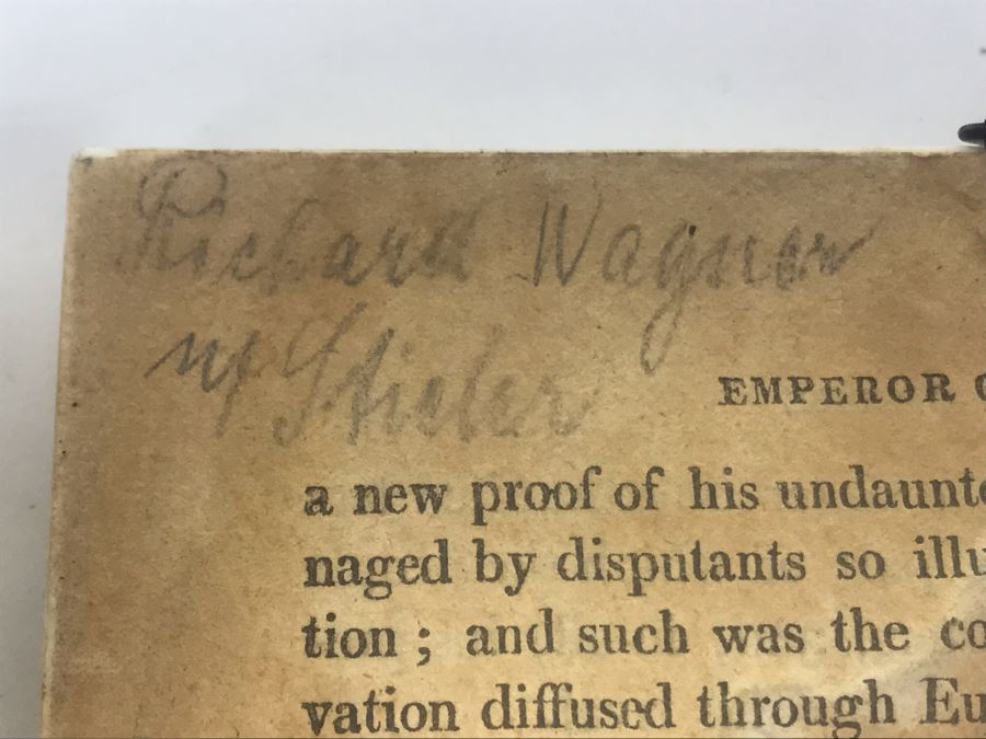 Pair Of Vintage Framed Miniature Original Portrait Paintings Signed [Photo 17]