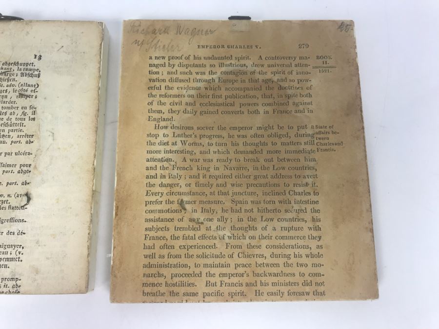 Pair Of Vintage Framed Miniature Original Portrait Paintings Signed [Photo 18]