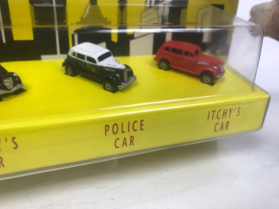 ERTL Micro Size Dick Tracy Set Of Cars New Old Stock And Nyform Original Troll Doll With Tags From Norway [Photo 11]