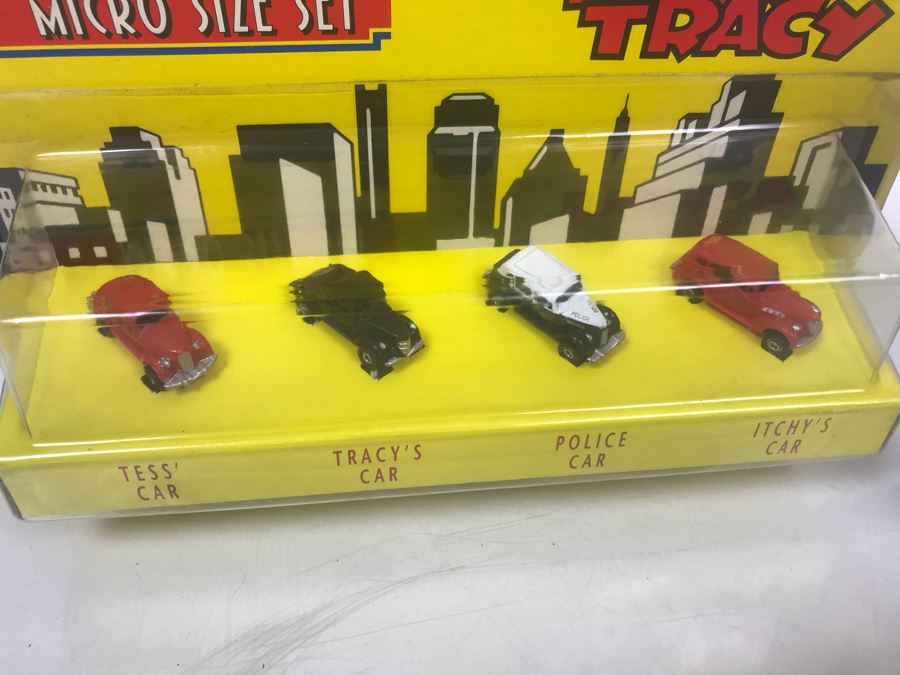 ERTL Micro Size Dick Tracy Set Of Cars New Old Stock And Nyform Original Troll Doll With Tags From Norway [Photo 9]