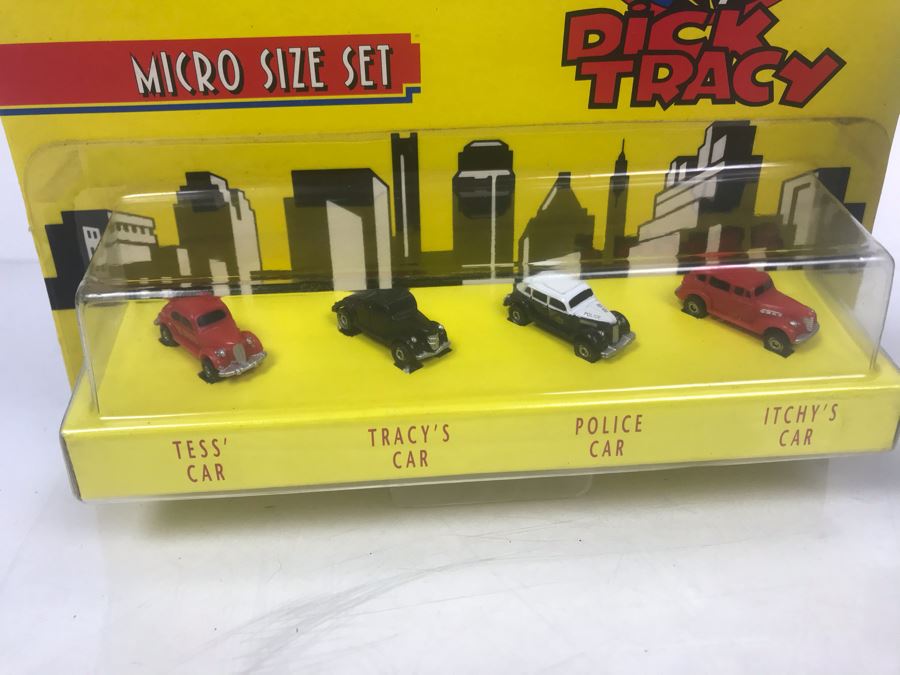 ERTL Micro Size Dick Tracy Set Of Cars New Old Stock And Nyform Original Troll Doll With Tags From Norway [Photo 8]