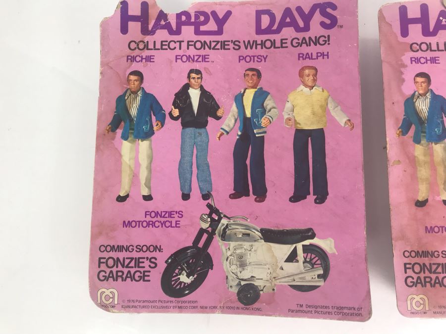 Pair Of Vintage MEGO Happy Days 8 Inch Action Figures In Damaged Packaging Richie And Potsy [Photo 11]