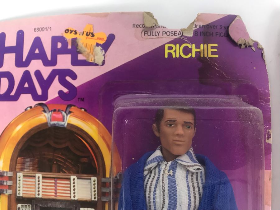 Pair Of Vintage MEGO Happy Days 8 Inch Action Figures In Damaged Packaging Richie And Potsy [Photo 6]