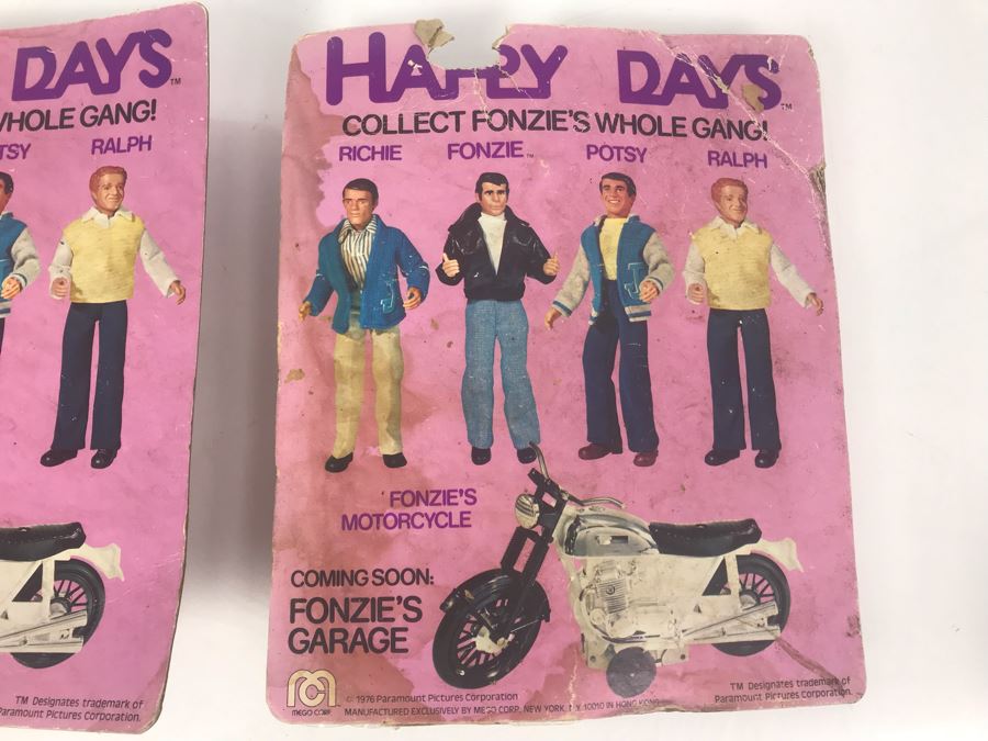 Pair Of Vintage MEGO Happy Days 8 Inch Action Figures In Damaged Packaging Richie And Potsy [Photo 12]