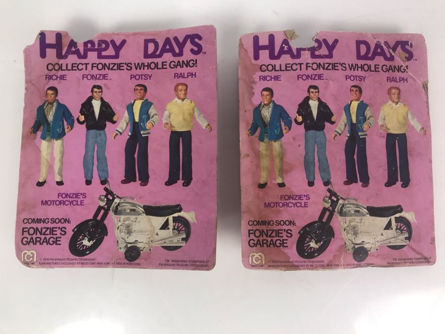 Pair Of Vintage MEGO Happy Days 8 Inch Action Figures In Damaged Packaging Richie And Potsy [Photo 10]
