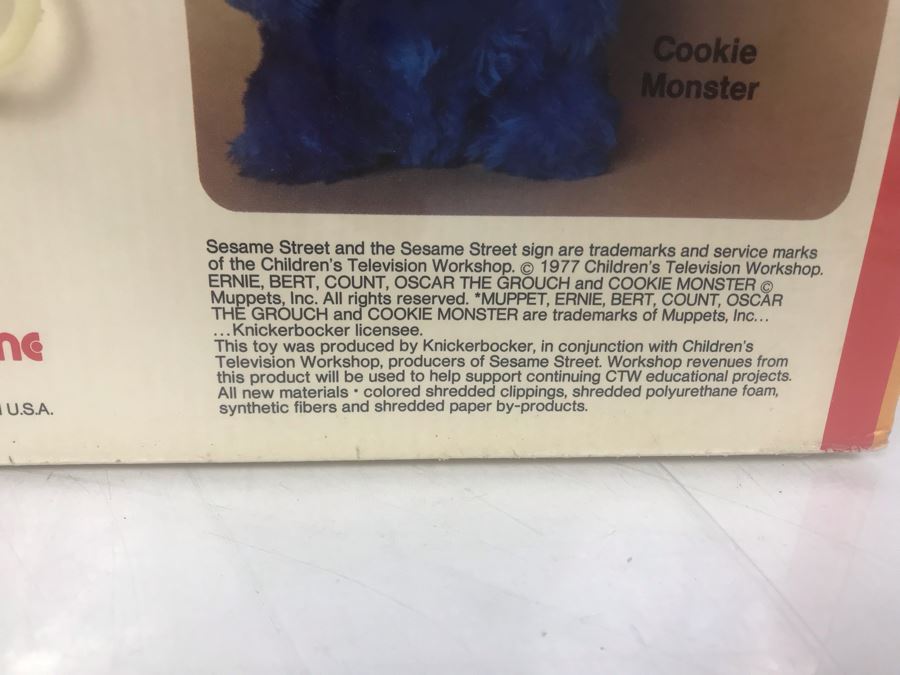 Vintage Coleco Good Puppy And Sesame Street Talking Ernie Jim Henson Muppet New Old Stock Toys [Photo 7]