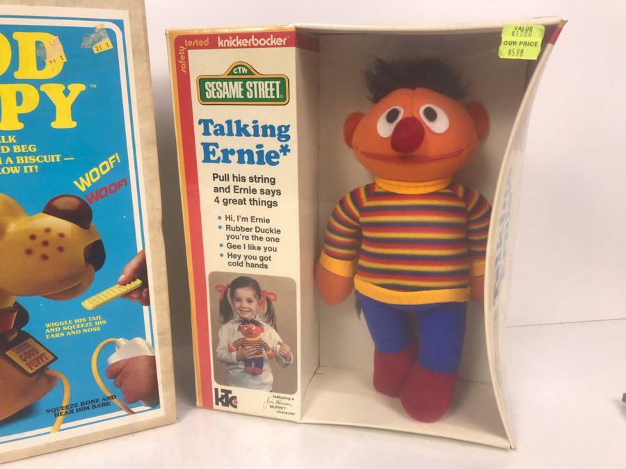 Old sesame street store toys