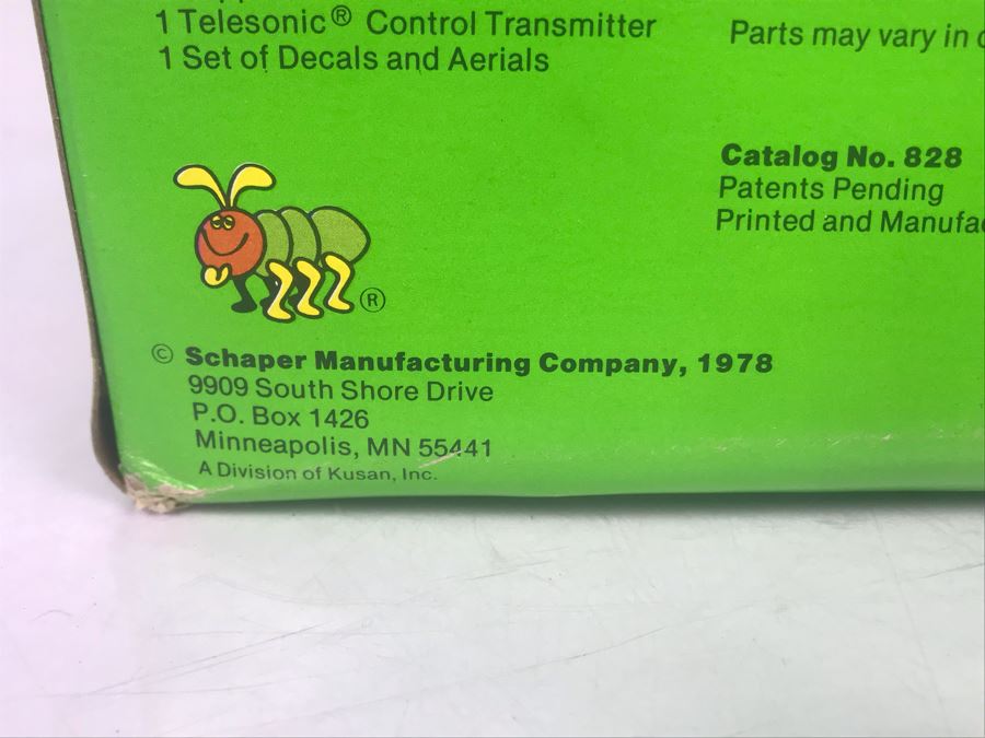 Vintage 1978 Tobor Robot Remote Control Toy From Schaper New In Box [Photo 6]