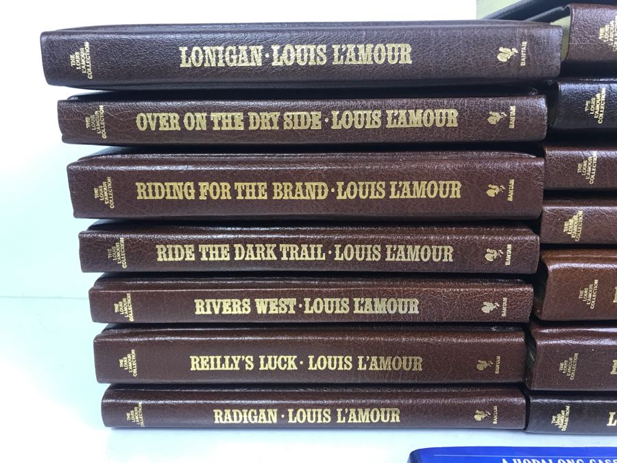 (24) Collection Of Hardcover Louis L'Amour Books [Photo 4]