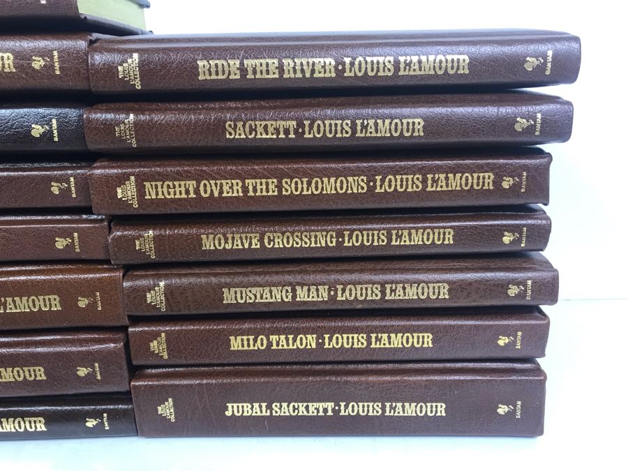 (24) Collection Of Hardcover Louis L'Amour Books [Photo 6]